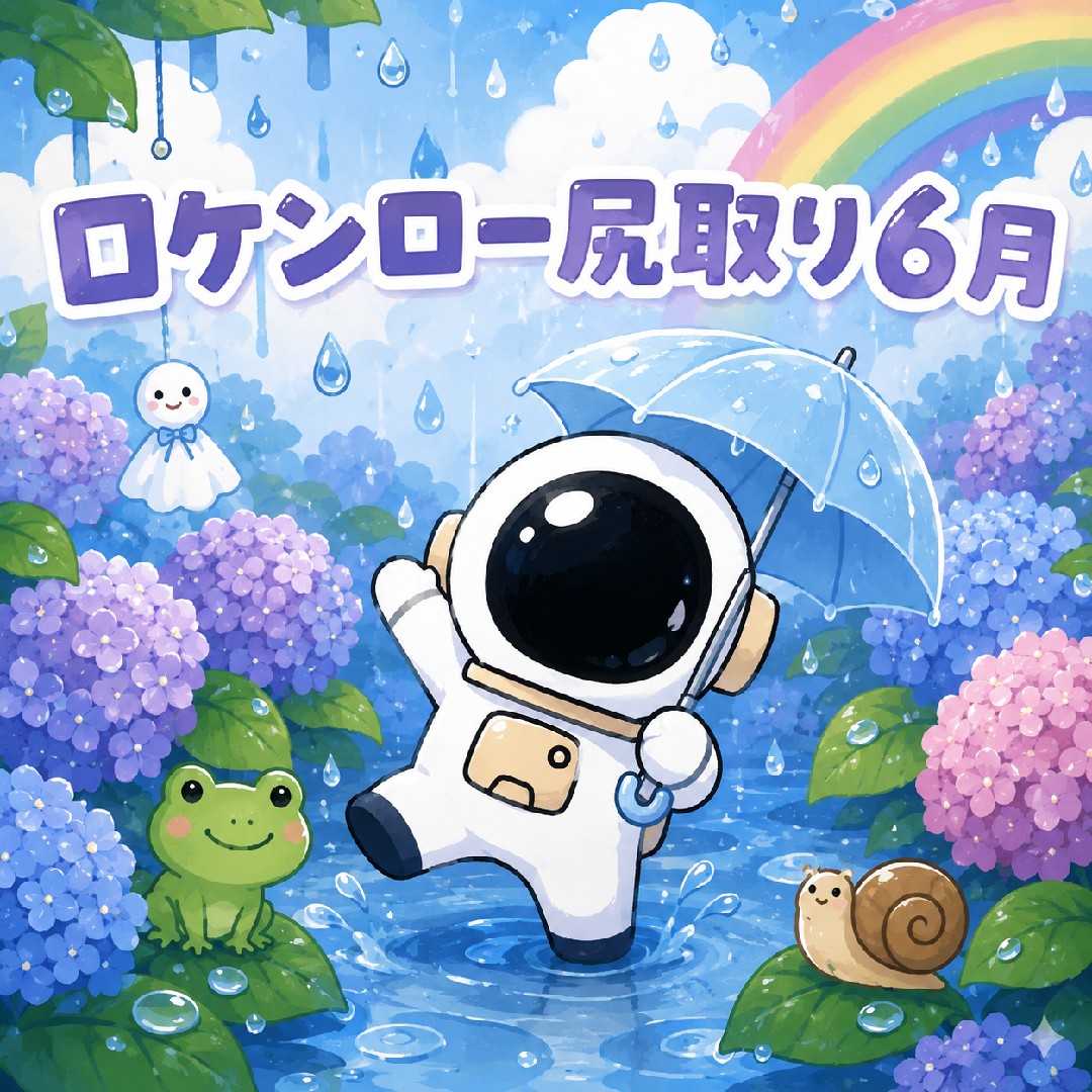 ロケンロー尻取り6月