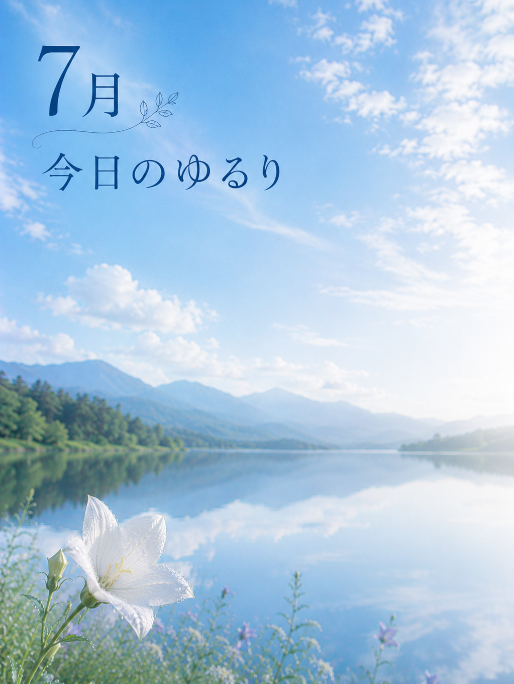 🫧今日のゆるり（7月）🫧