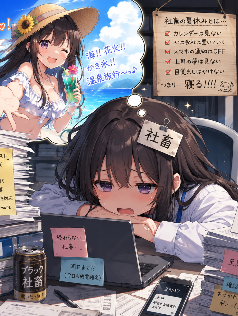 社畜の夏休み