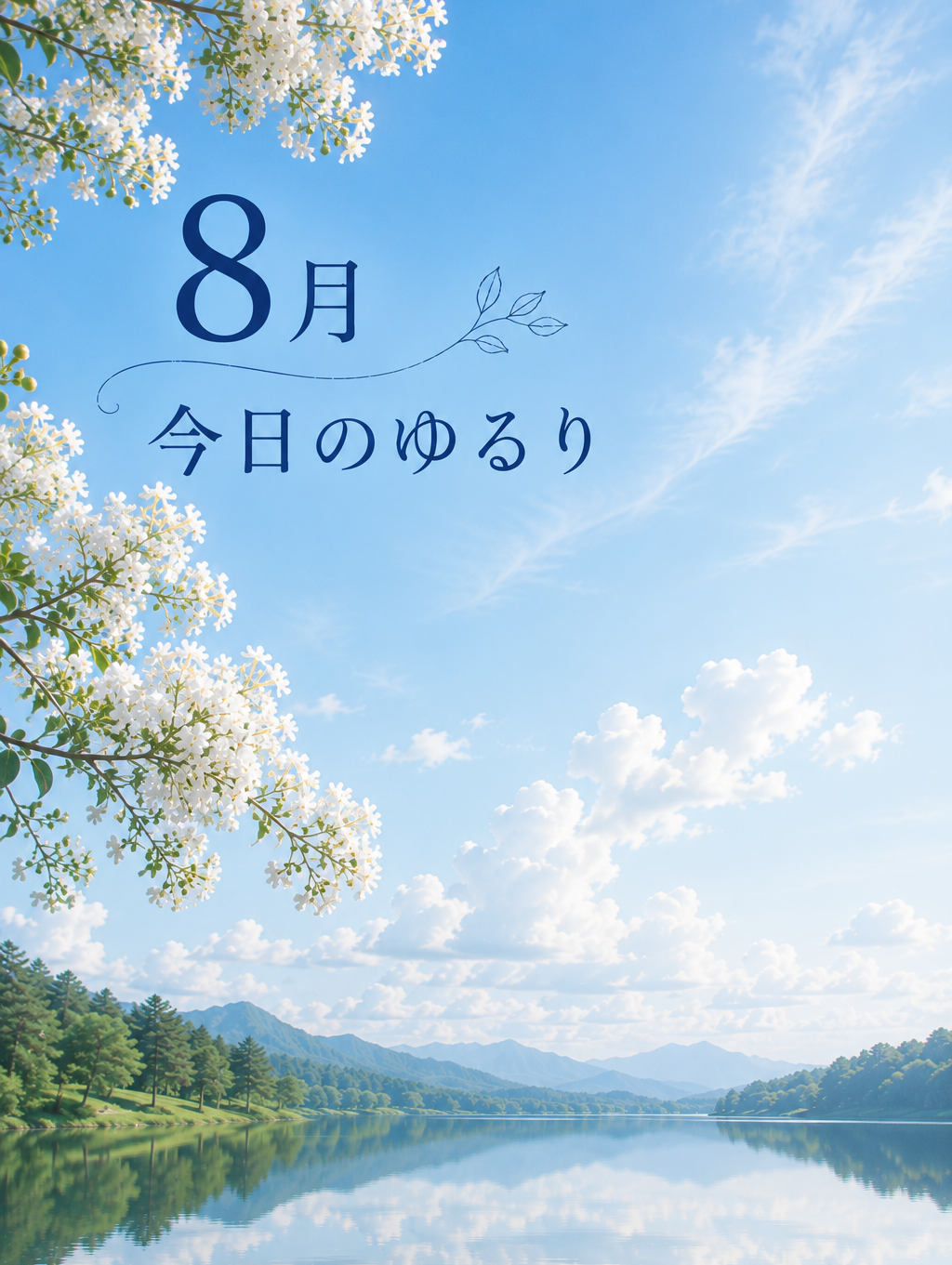 🫧 今日のゆるり（8月）
