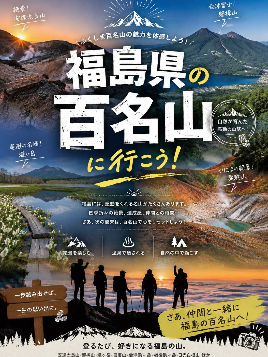 福島県の山へ行こう