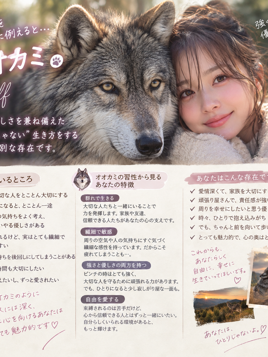 動物にたとえたら🐰✨