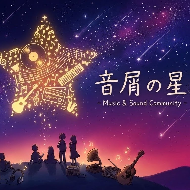 今、耳に流れている音・曲をシェアしよう！
