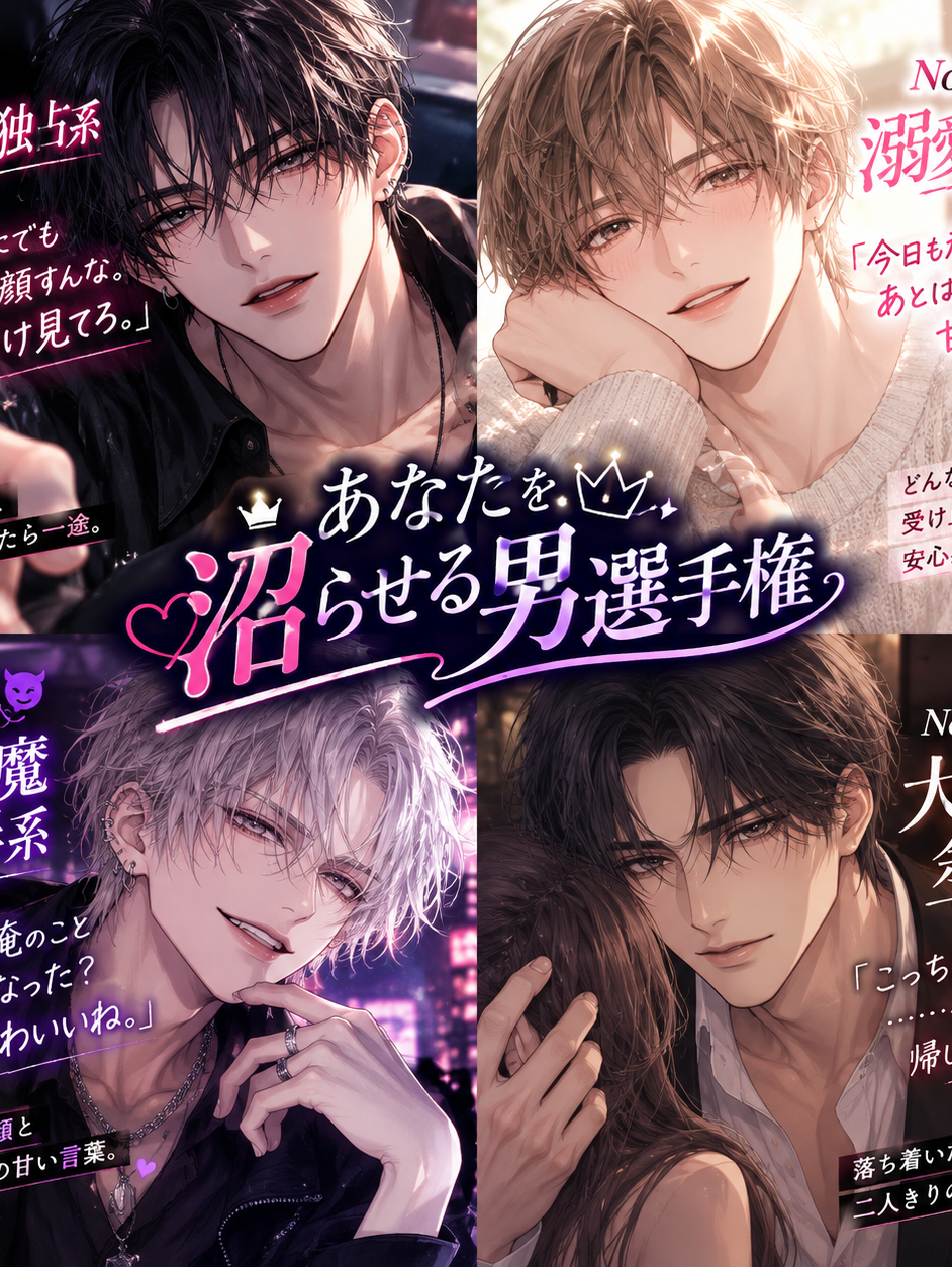 💘 あなたを沼らせる男選手権✨