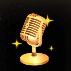 ボイスメッセージの星