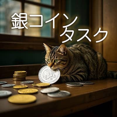 銀コインタスクの星