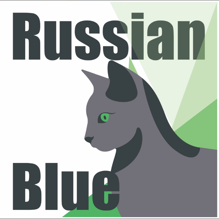 ロシアンブルーの星
