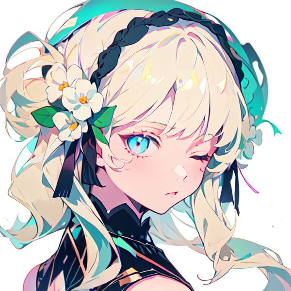 自作AIイラストの星