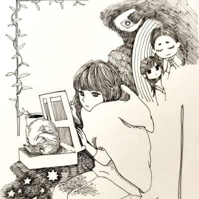 アナログモノクロ絵