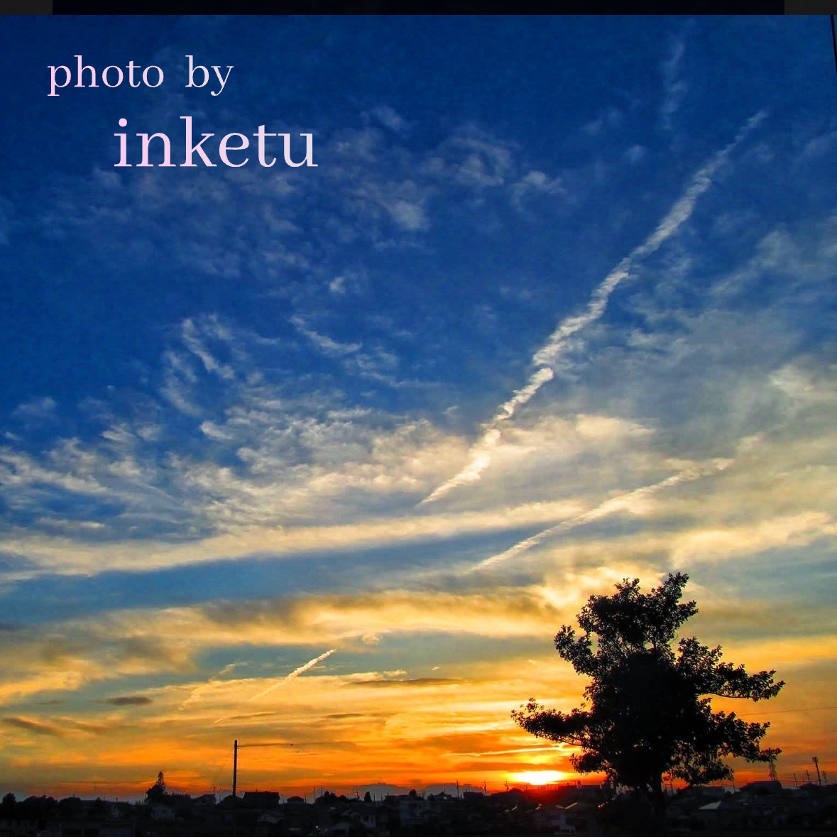 夕焼け空好きの星