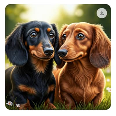 ミニチュアダックスの星