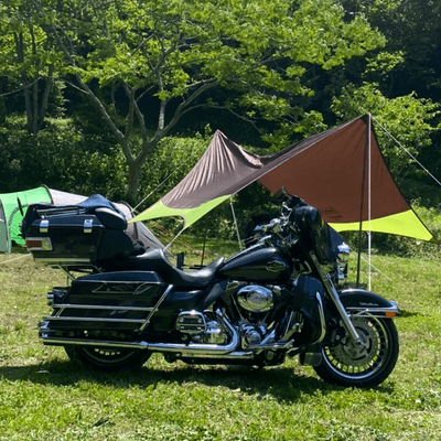 バイクキャンプの星