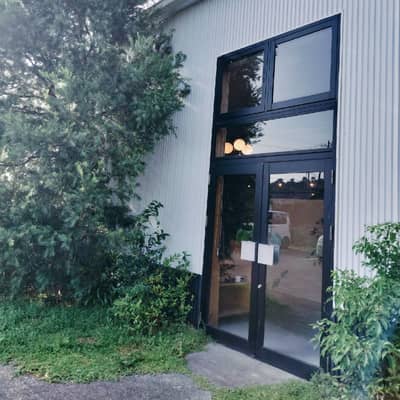 入口と出口の扉の星