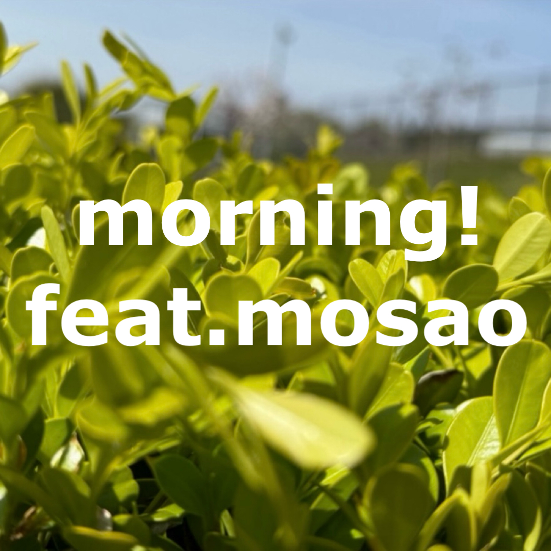  morning！