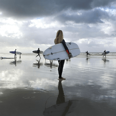 サーフィンの星