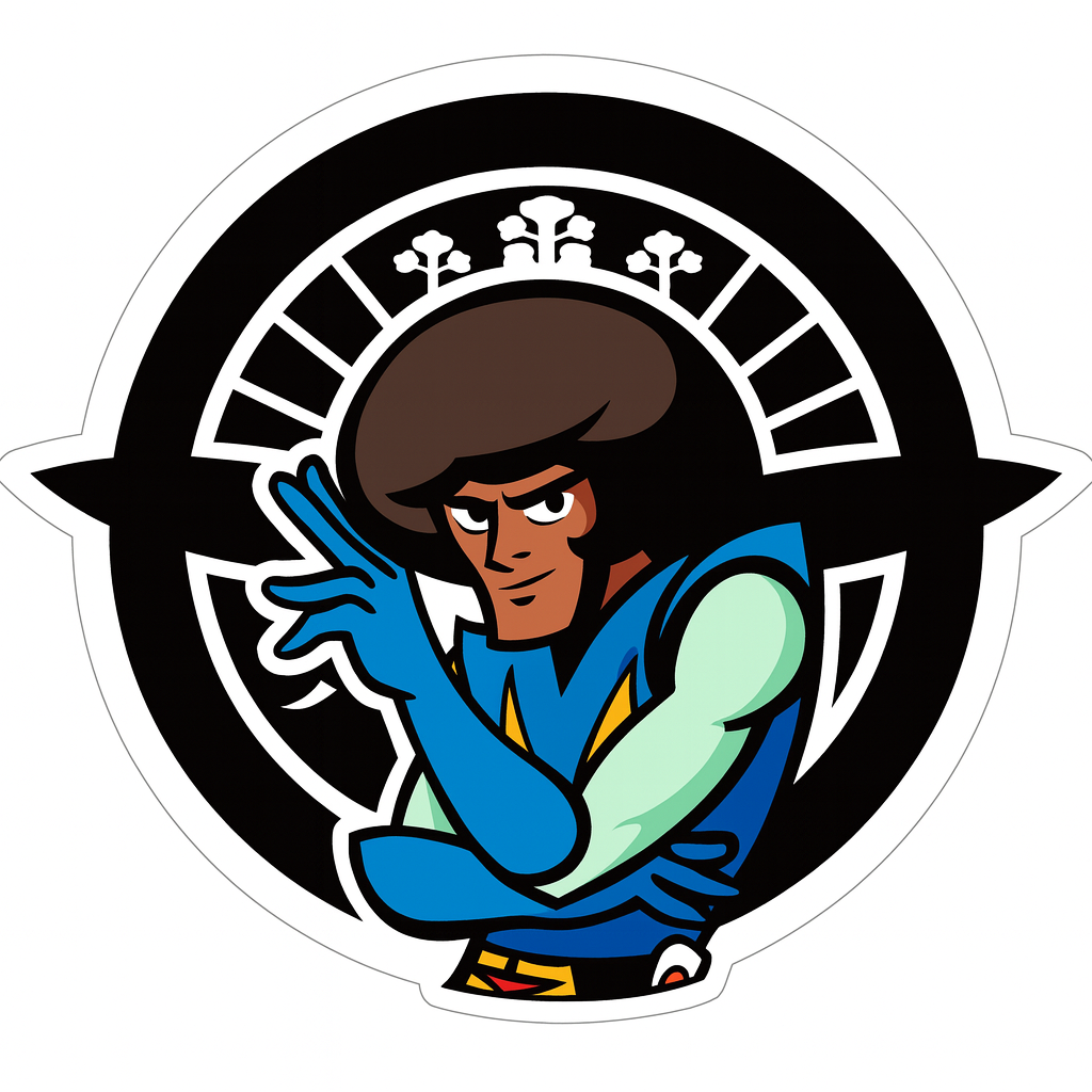 AI生成面白画像の星