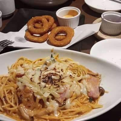 外食の写真の星