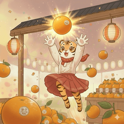 とらのみかん屋さんの星