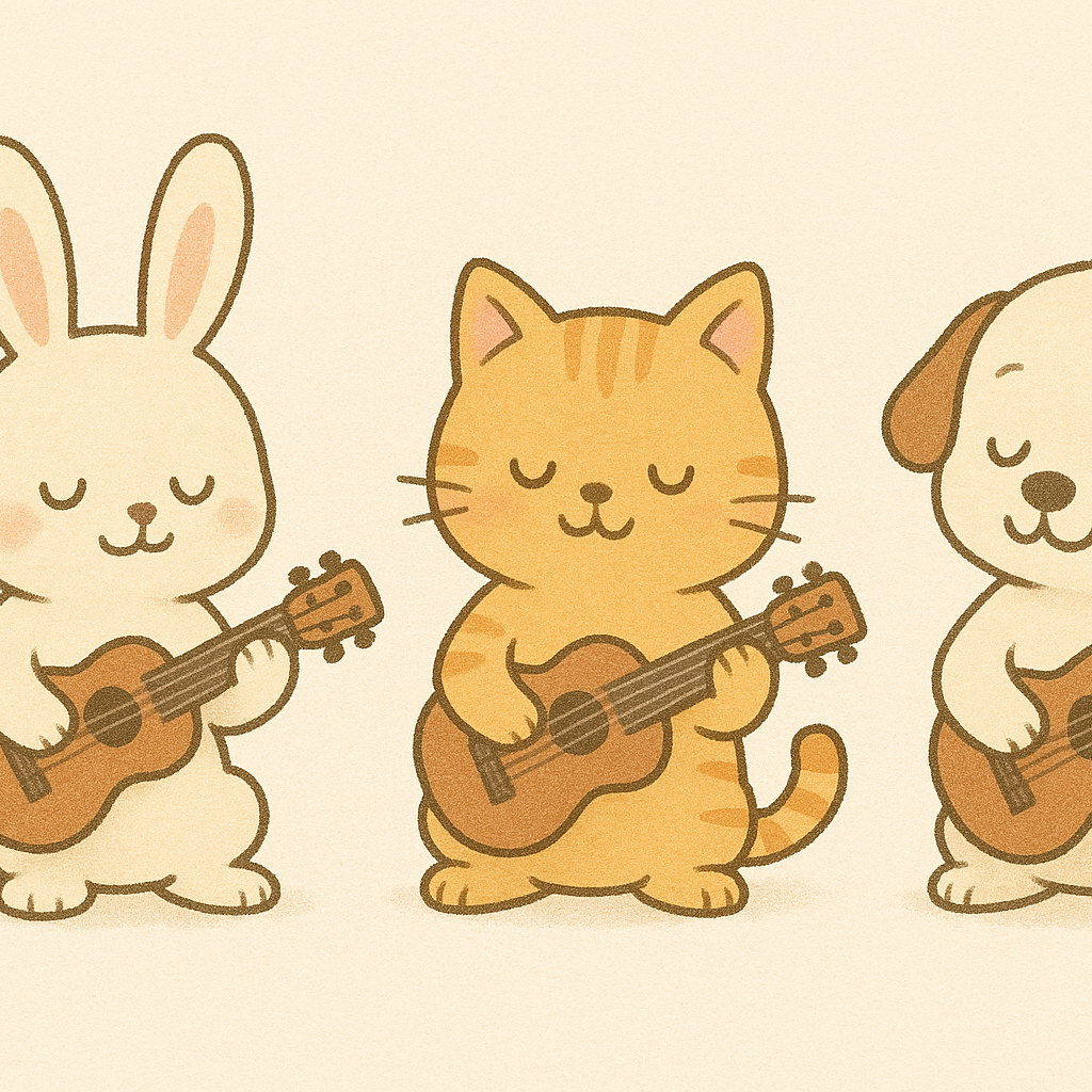 初めてのウクレレの星