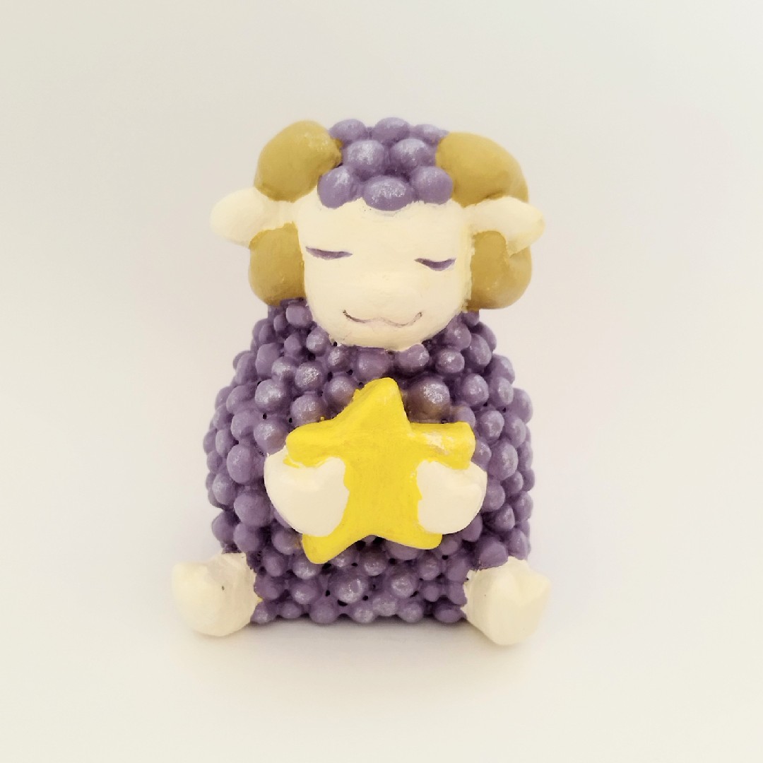 粘土細工の情報交換の星