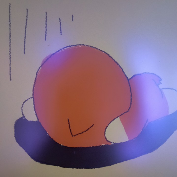 上手くいかない日の星