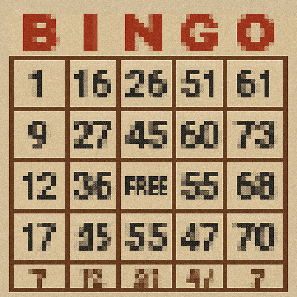 まきばビンゴの星