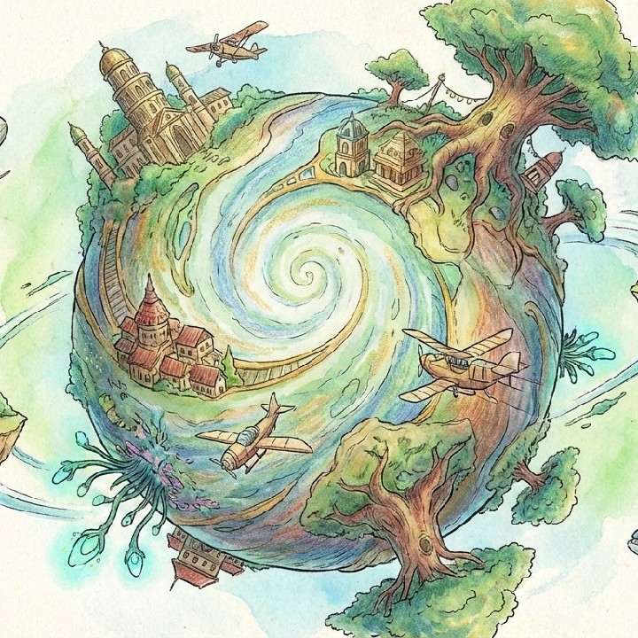 あっちいけの星