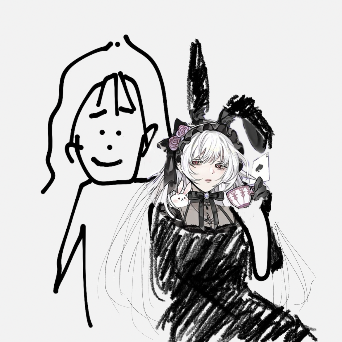 無味の枠シェア用の星