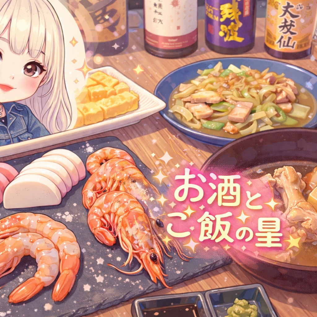 お酒とご飯の星