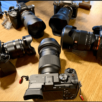 一眼カメラを楽しむ星