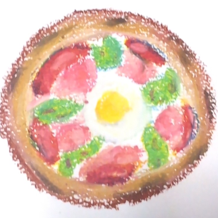 絵下手練習の星の星