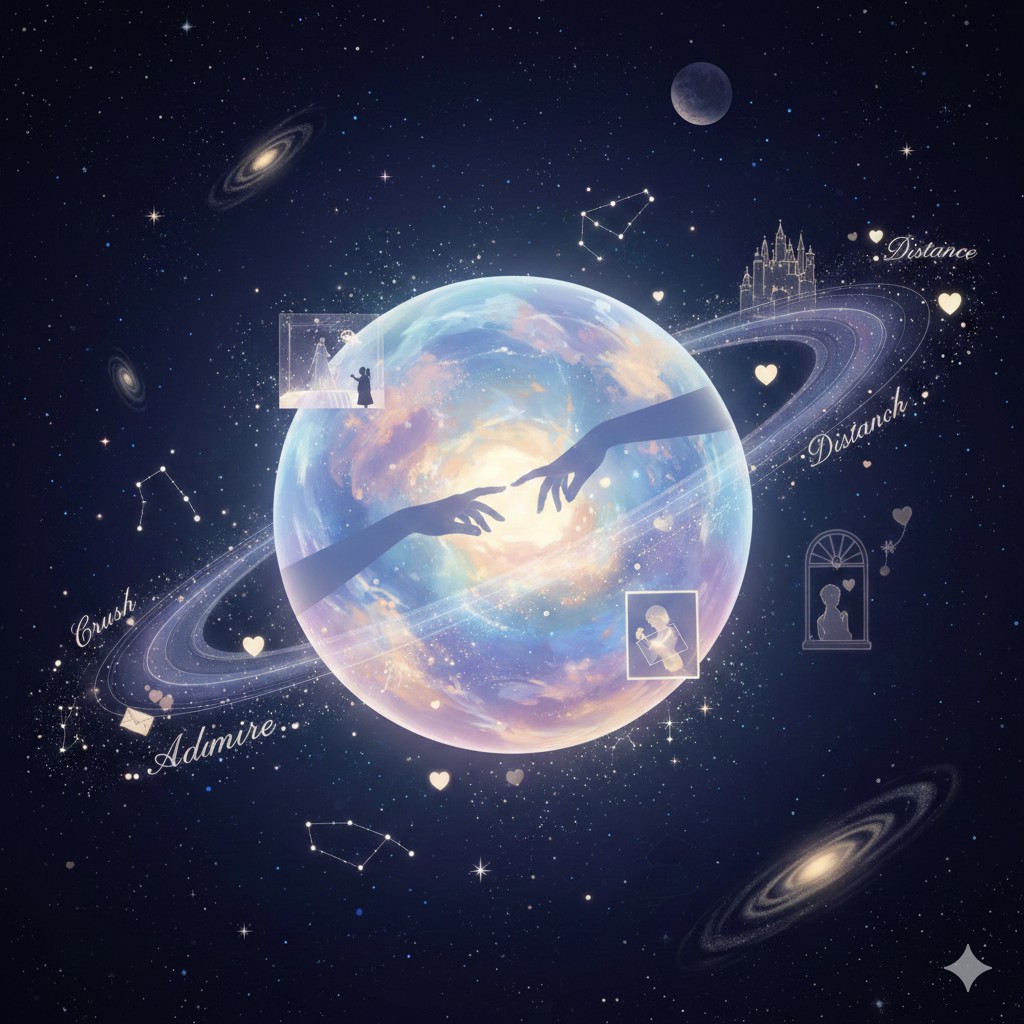 手の届かない恋愛の星