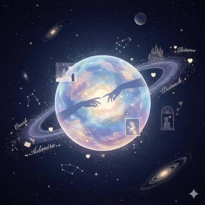 手の届かない恋愛の星