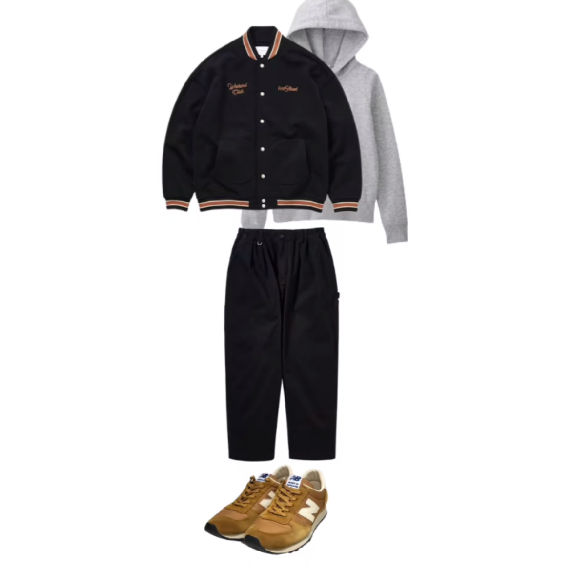 服のコーデの星