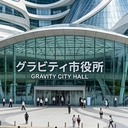 ｸﾞﾗﾋﾞﾃｨ市市役所の星