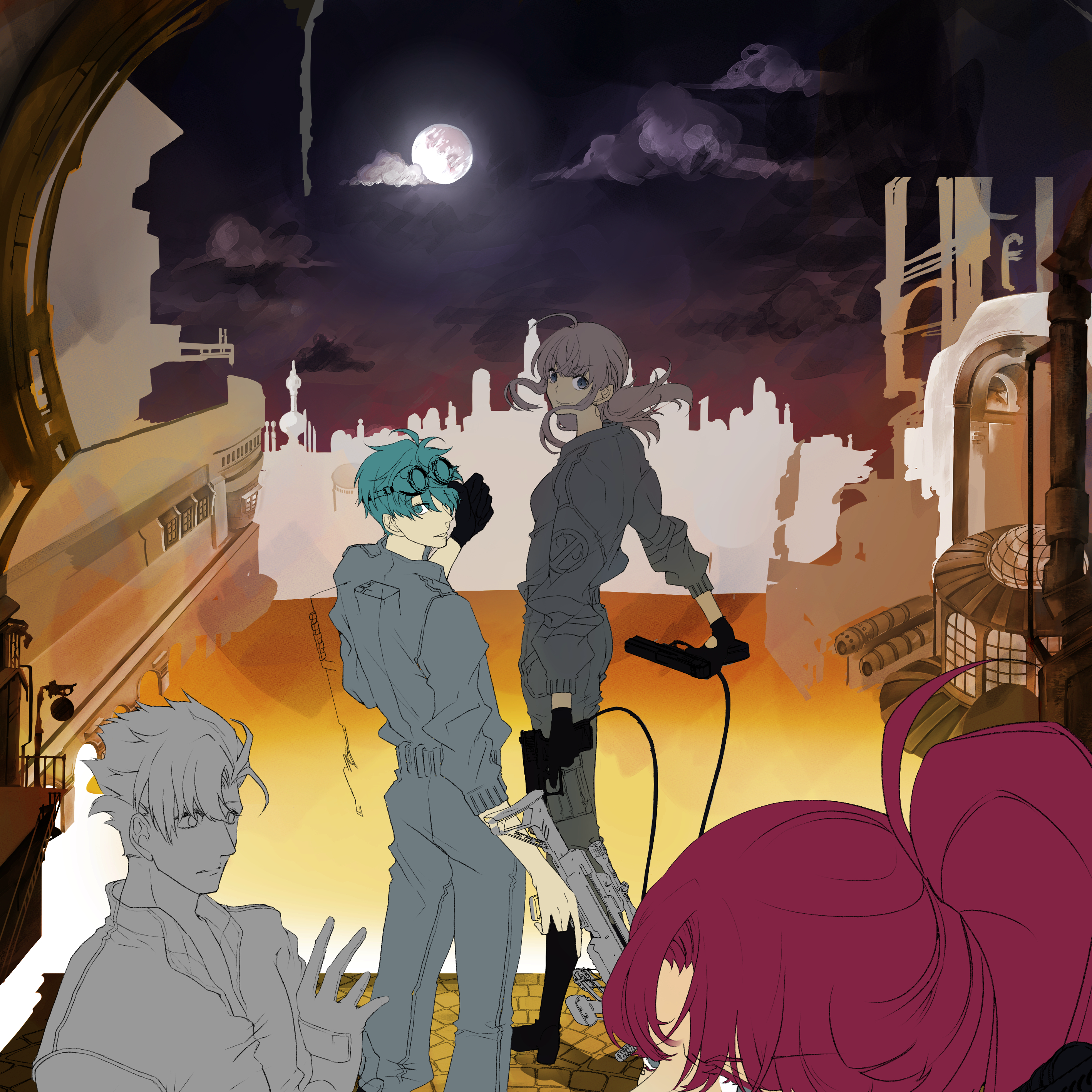 未完成イラストの星