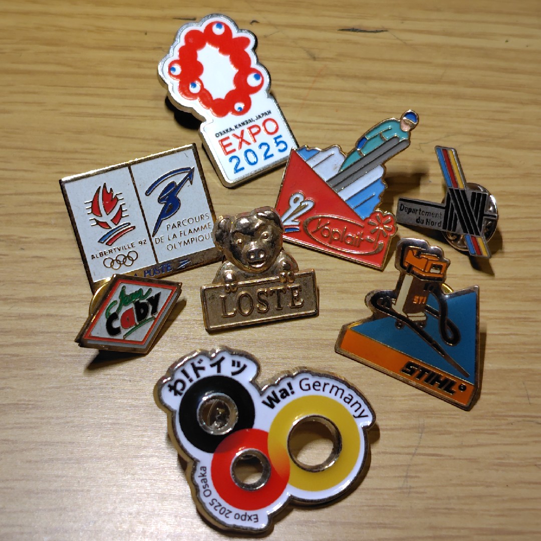 ピンバッジ好きの星