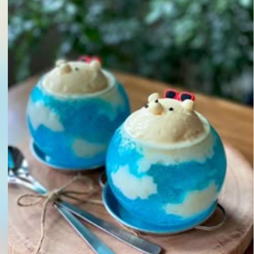 スイーツの店の星