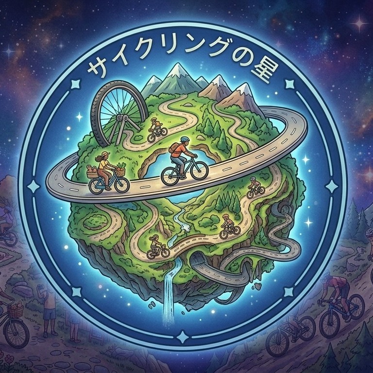 サイクリングの星