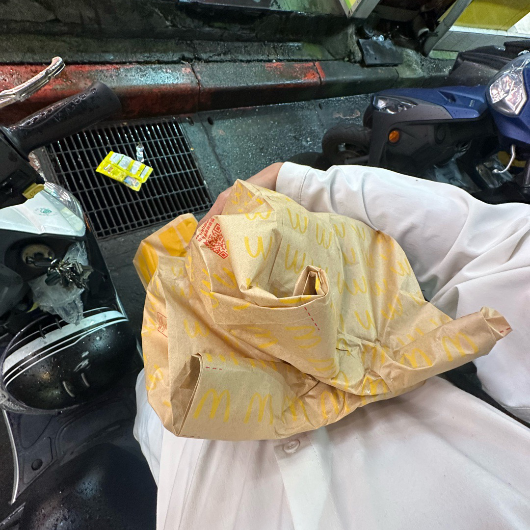 一大包麦当劳の星