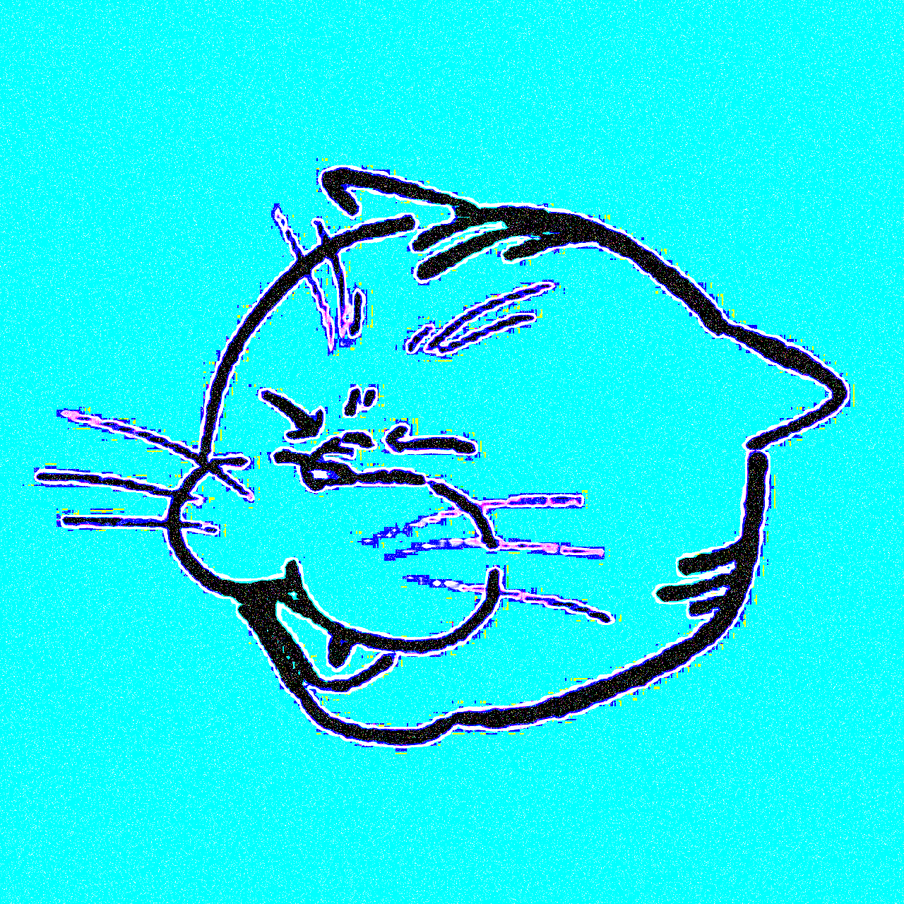 画質ガビガビ猫部の星