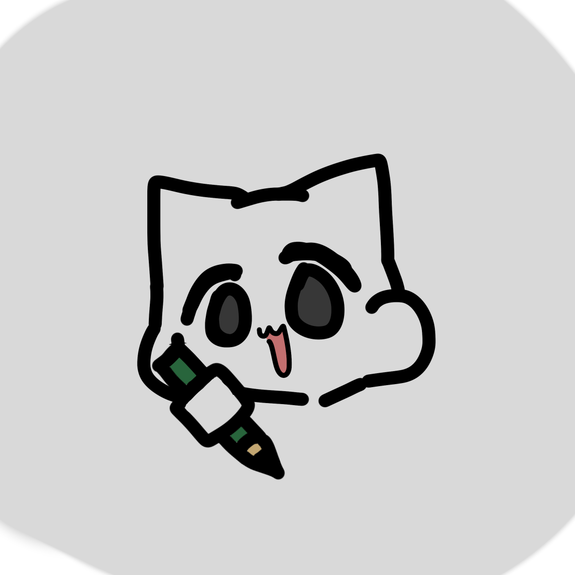 人並みの絵心の星