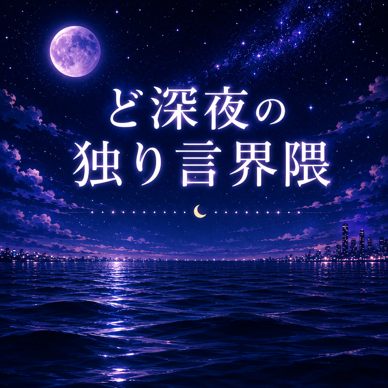 ど深夜の独り言界の星