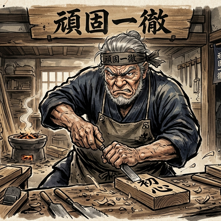 頑固一徹の星