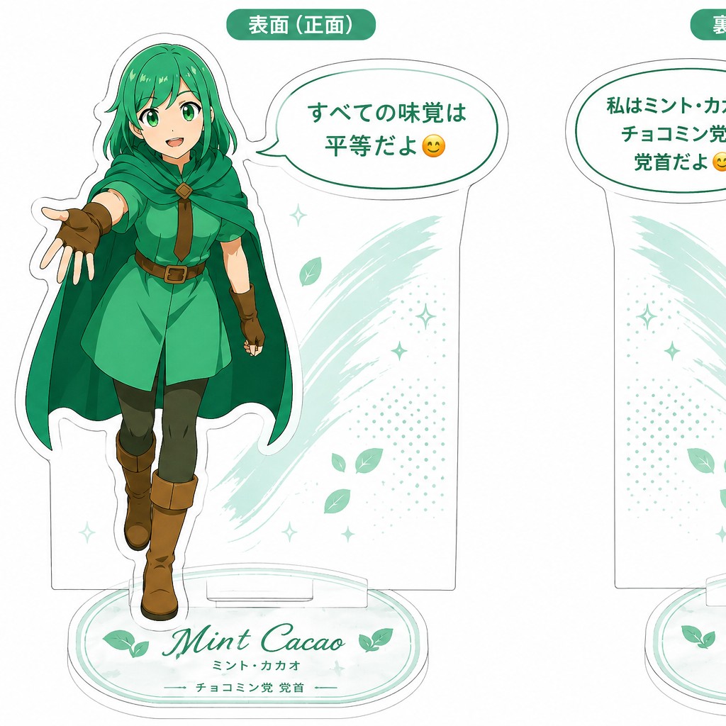 チョコミントの星