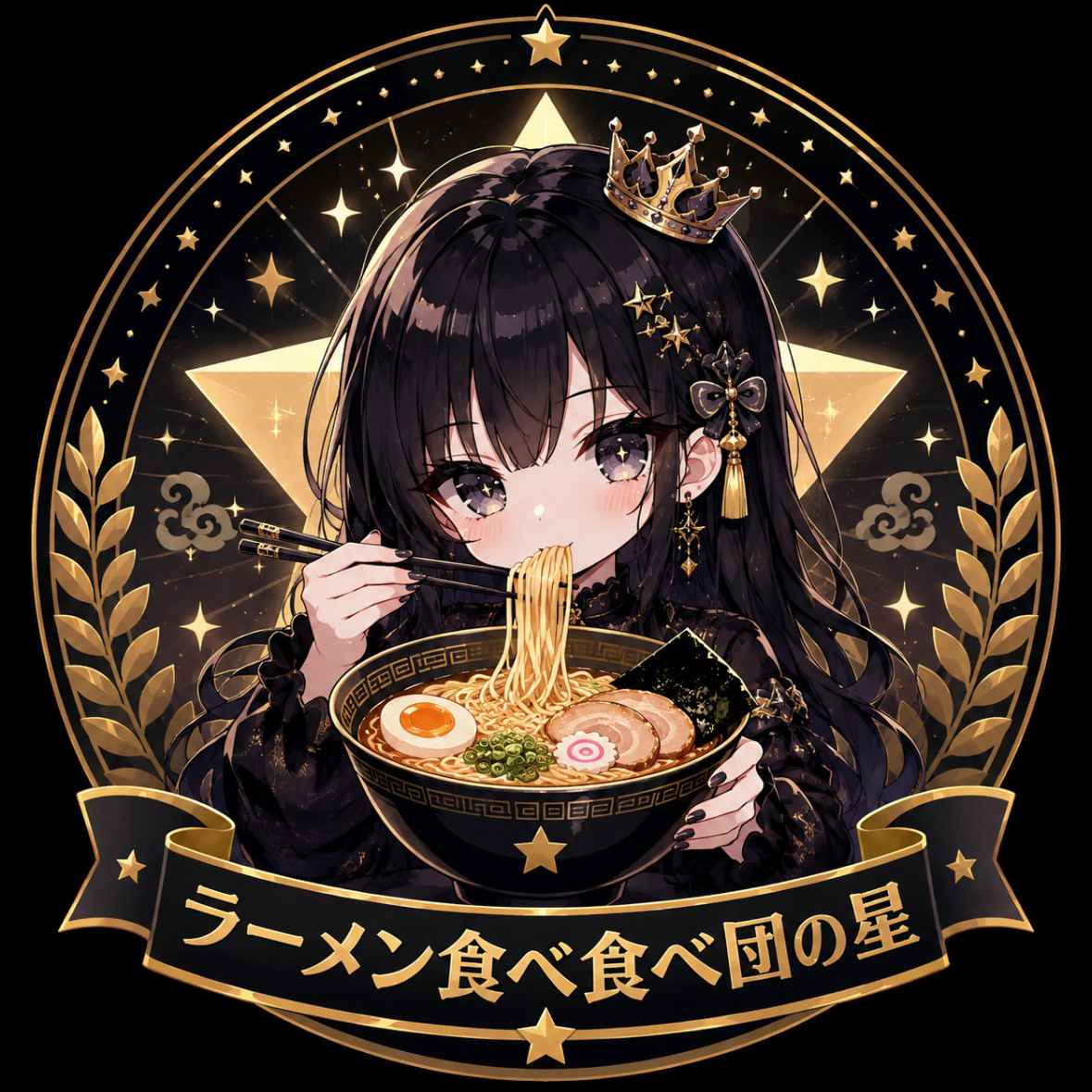 ラーメン食べ食べ団の星