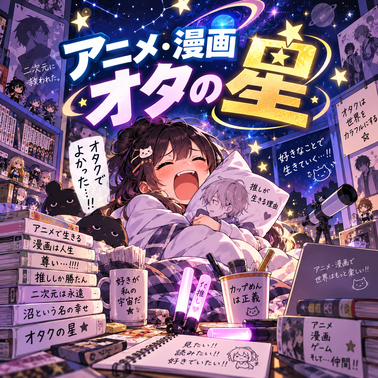 アニメ・漫画オタの星