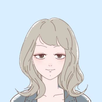 人見知り三白眼