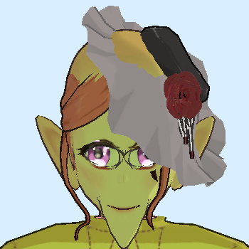 緑肌の地球外生命体女