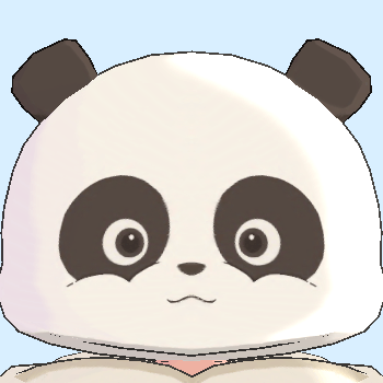 ぱんだ。